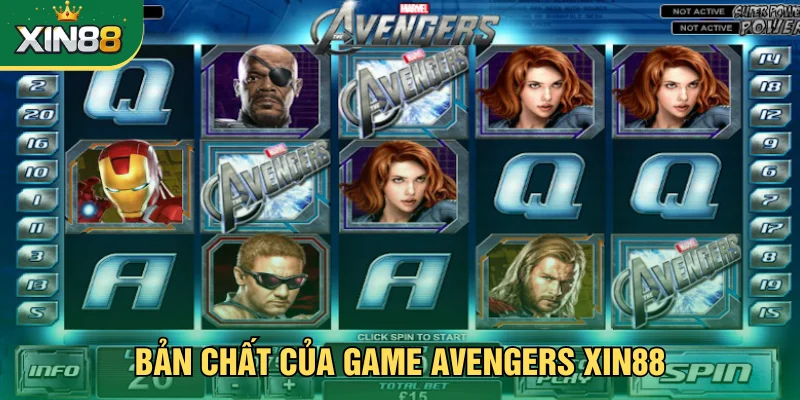 Avengers Xin88 với tỷ lệ nổ hũ trung bình cực cao