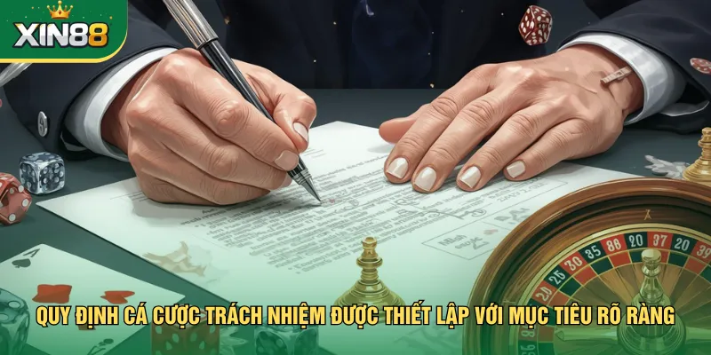 Quy định cá cược trách nhiệm được thiết lập với mục tiêu rõ ràng