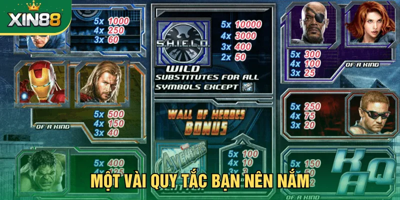 Quy tắc quay cơ bản mà người chơi Xin88 cần nắm